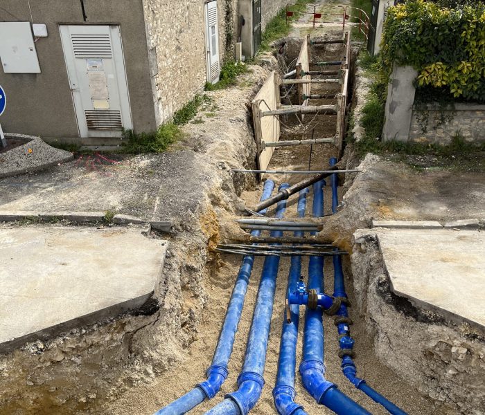 Interconnexion en AEP et la réhabilitation du réseau EU
Jarnac et Triac Lautrait (16)